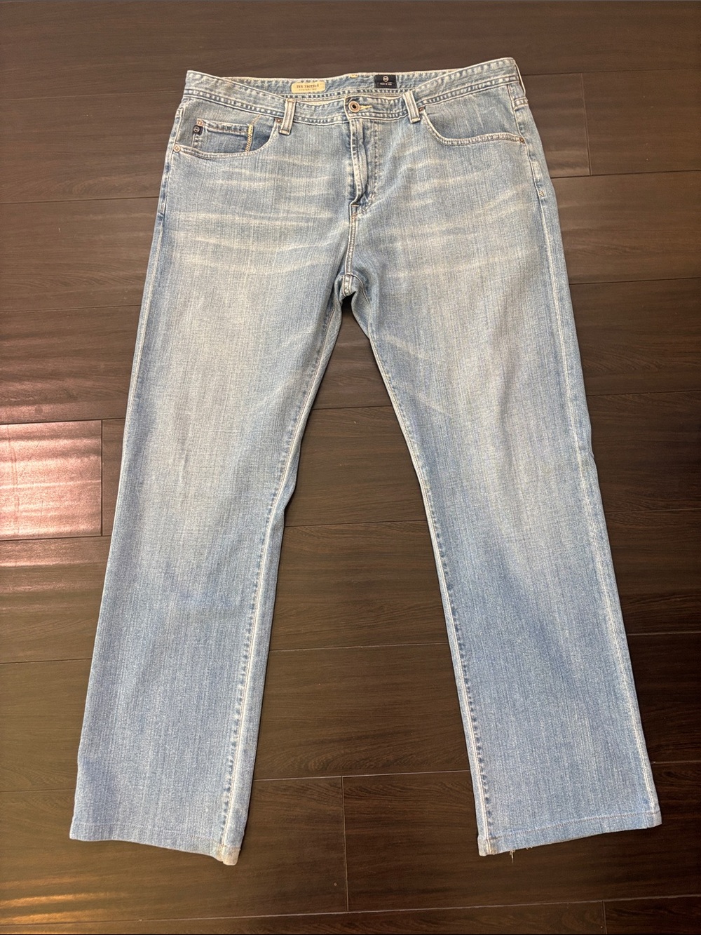 AG adriano goldschmied Protege Classic Straight Jeans Size 38 x 34 EUC